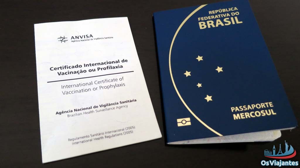 Certificado Internacional de Vacinação ou Profilaxia e Novo Passaporte Brasileiro